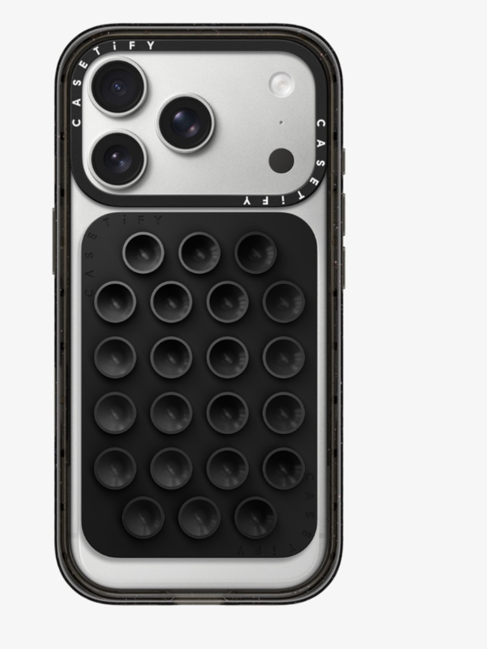 CASETiFY - Snap & Stick Cardholder Stand - Black
